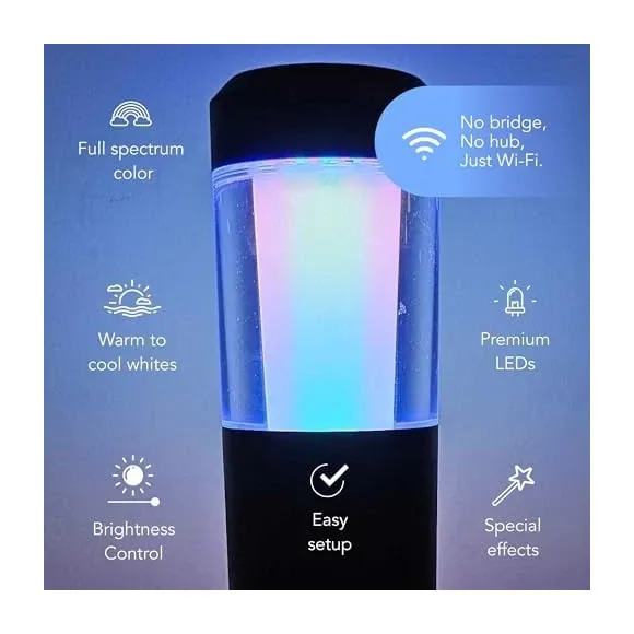 LIFX path light color zones demonstration