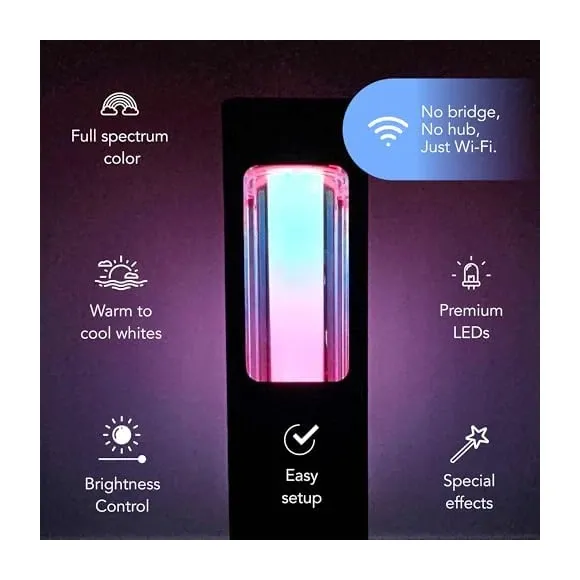 LIFX path square color demonstration