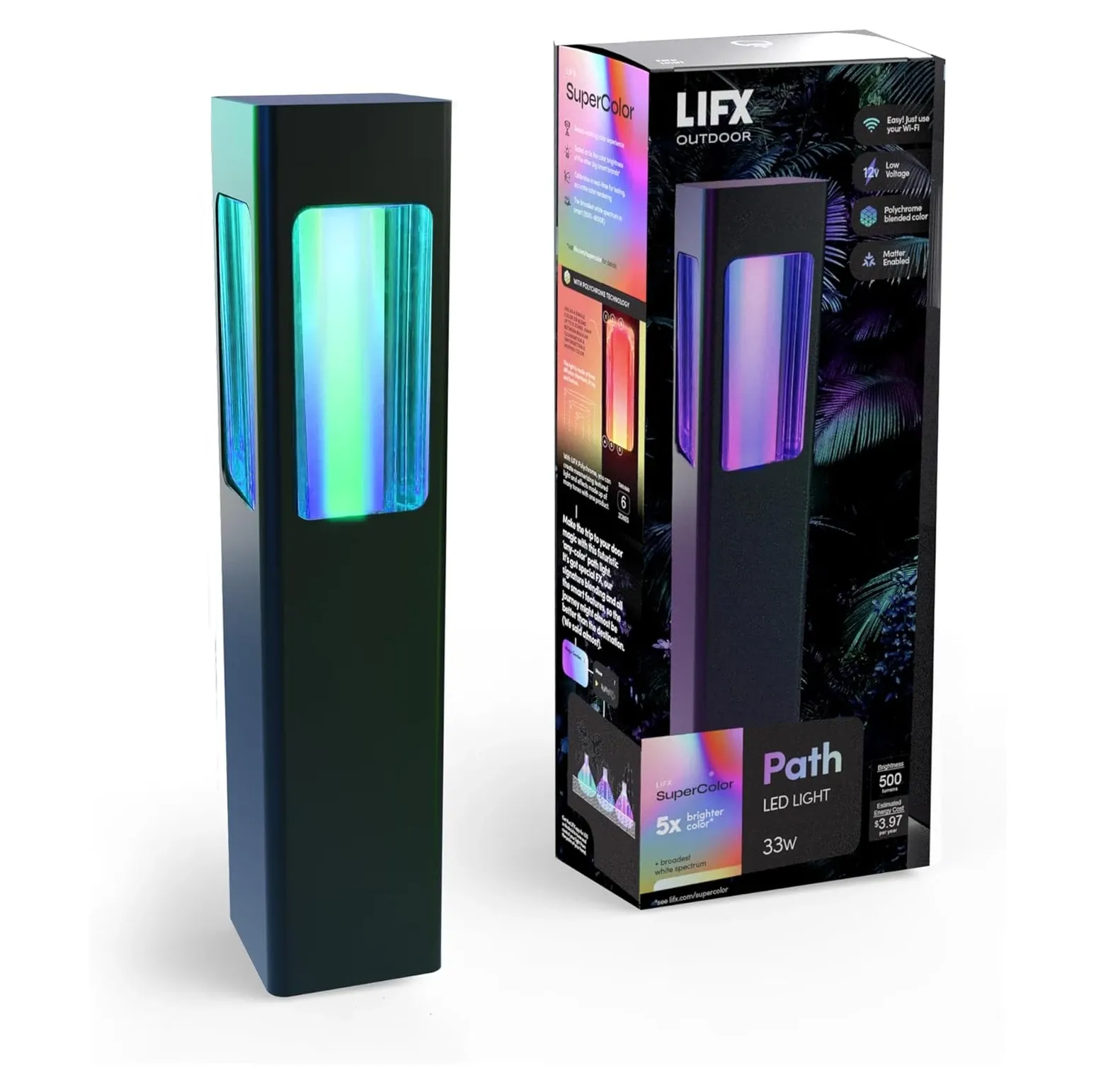 LIFX Outdoor Path Square light hero image