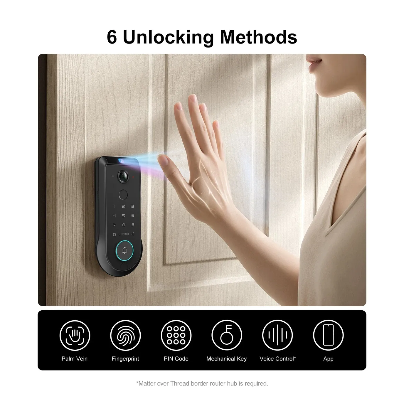 Lockin Veno Pro with optional solar panel accessory attached for continuous charging