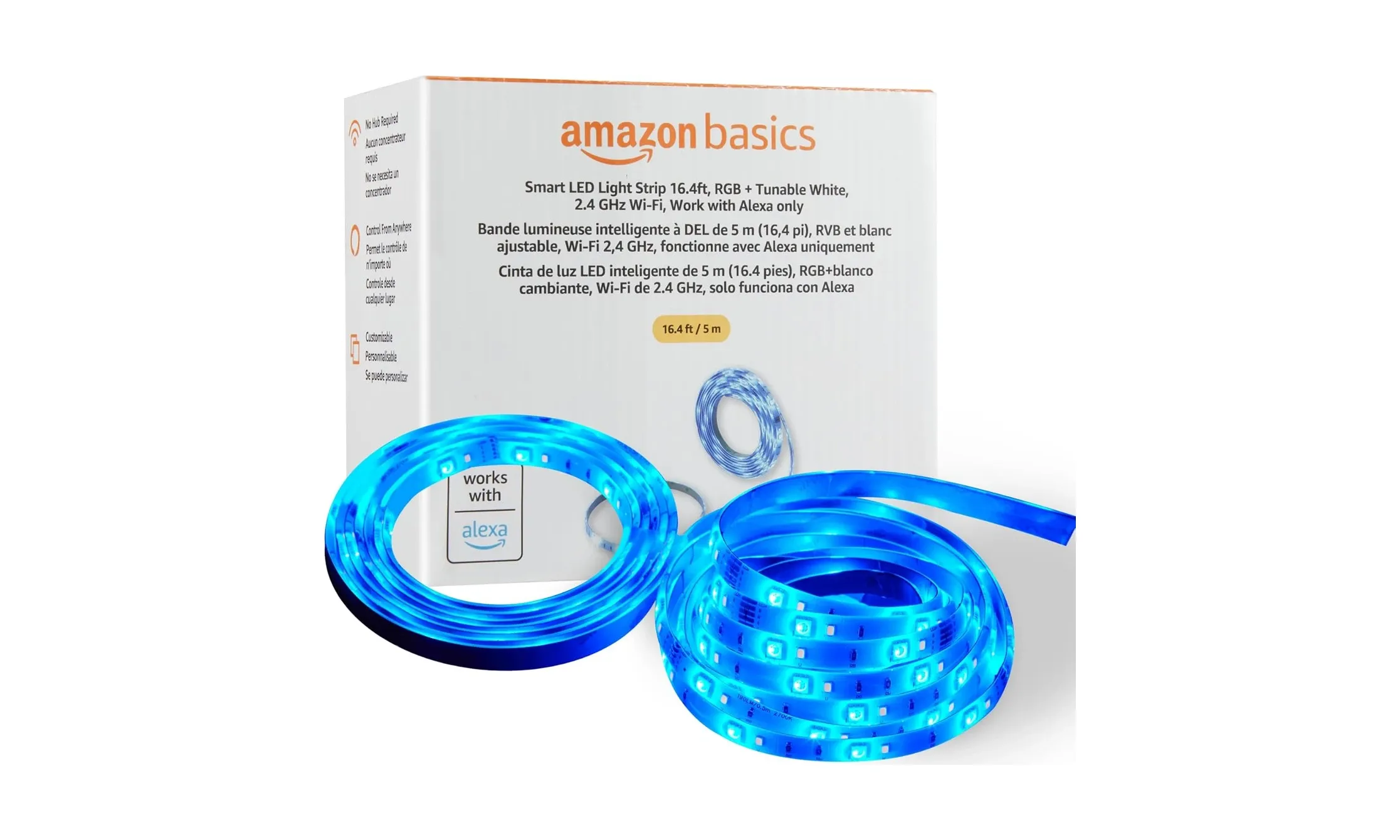 Nanoleaf Essentials Lightstrips - 16M Color Smart LED