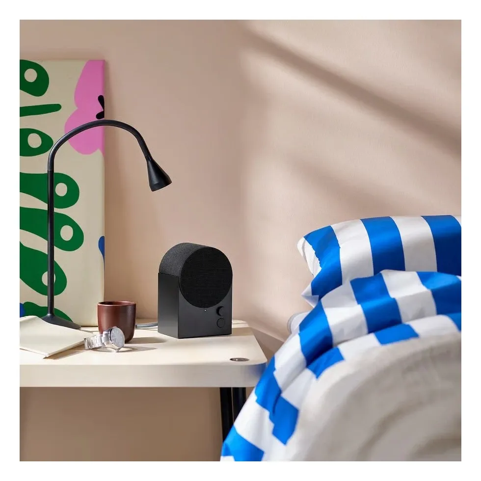 Back view of NATTBAD showing controls and ports