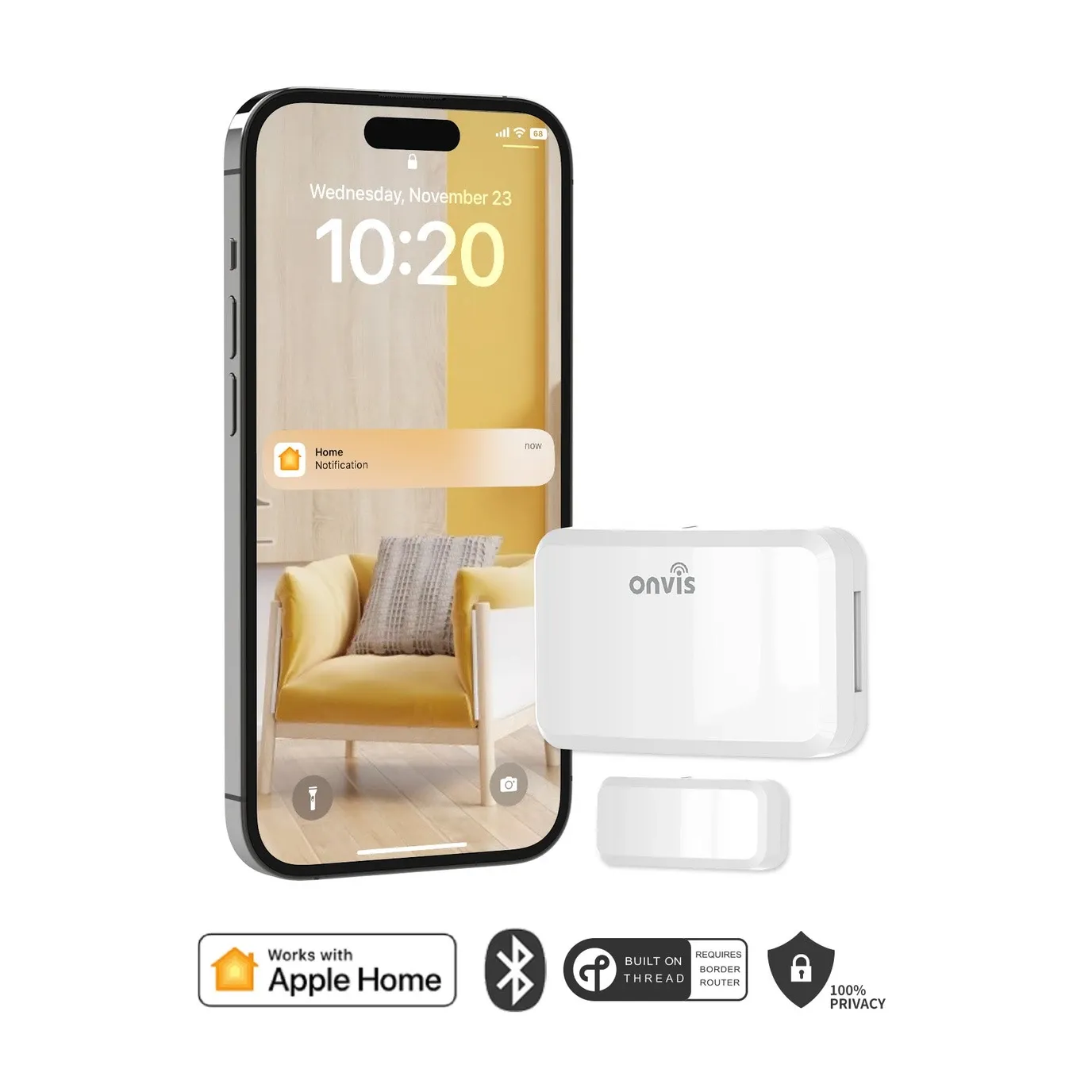 Onvis CT3 key features and Thread connectivity highlights