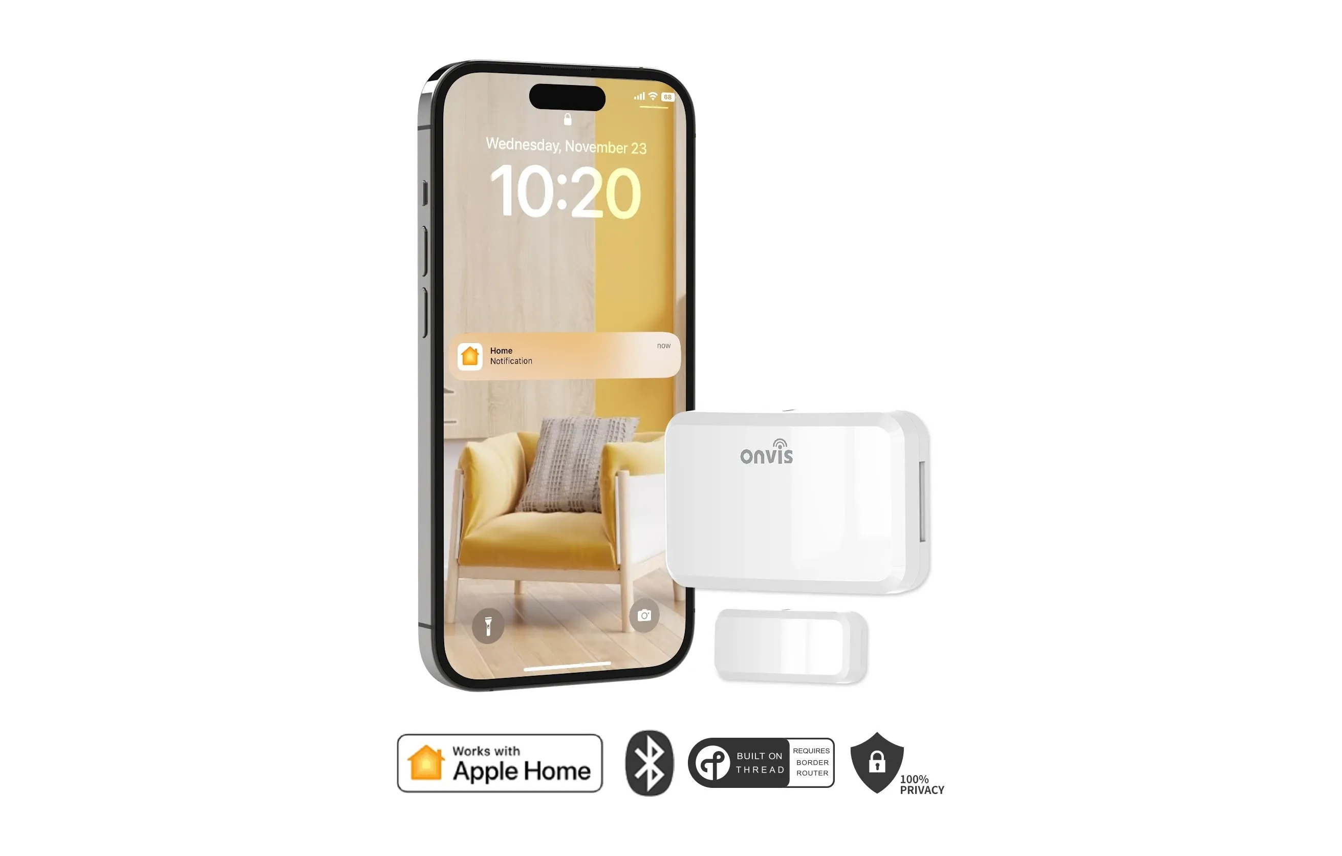 Onvis Contact Sensor CT3 - Smart Door Window Security