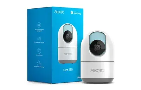 Aeotec Cam 360 - Smart Panoramic Home Security Camera
