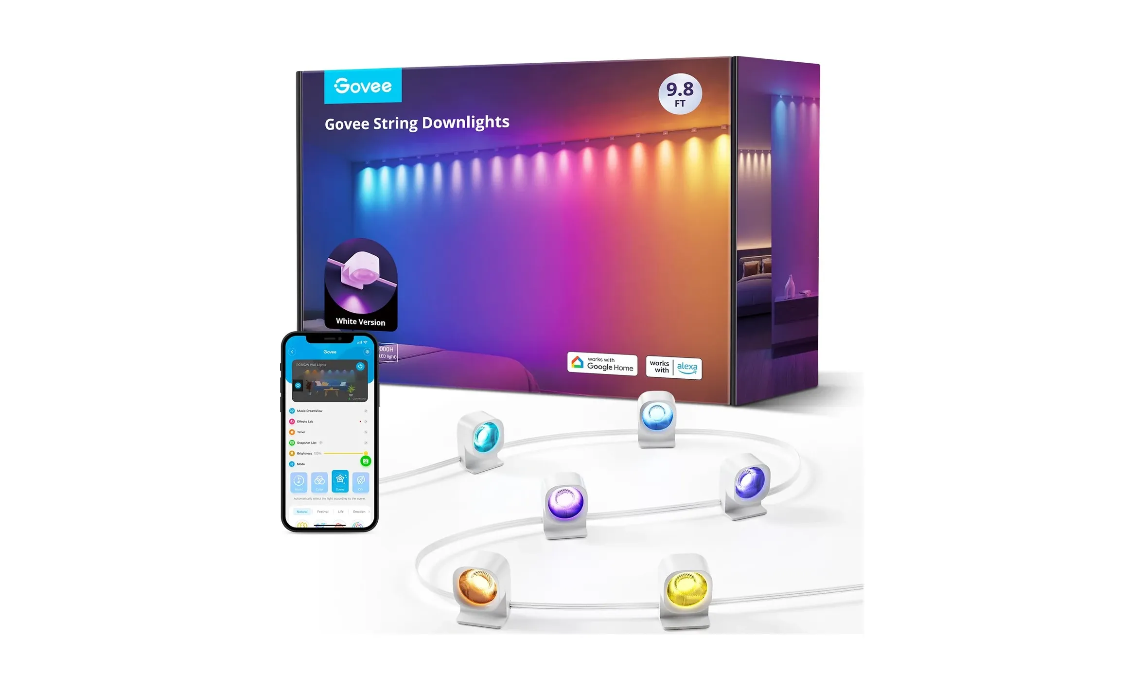 Govee Glide Lively RGBIC Wall Lights - Smart Lighting