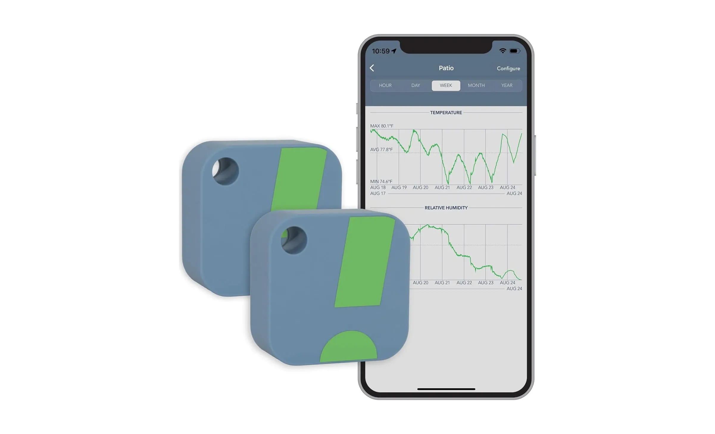 Aqara Temperature and Humidity Sensor - Precise Indoor