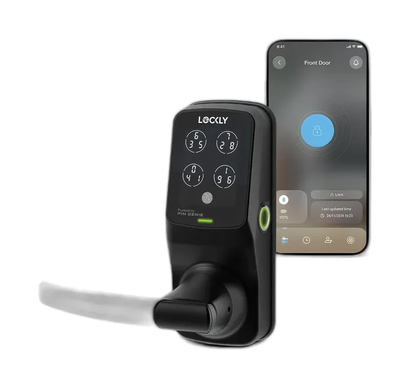 Lockly Affirm Smart Latch - Secure Fingerprint Entry Lock