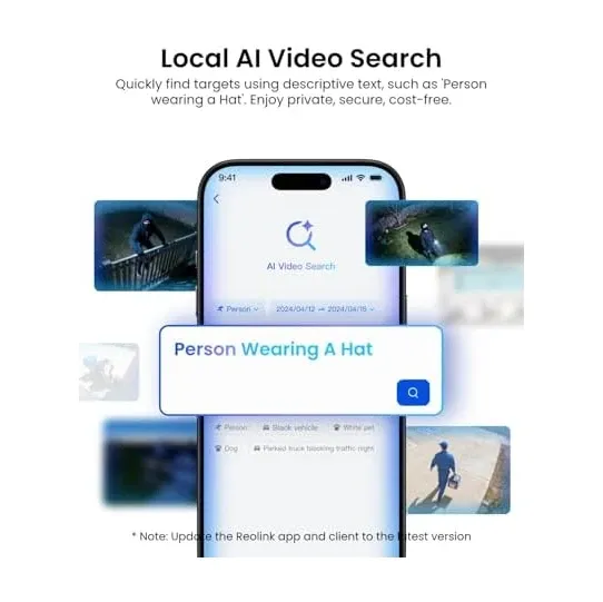 Reolink TrackFlex 6X hybrid zoom capability