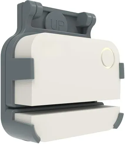 Ring Sidewalk Sensor Gen 2 gate mount installation showing outdoor positioning