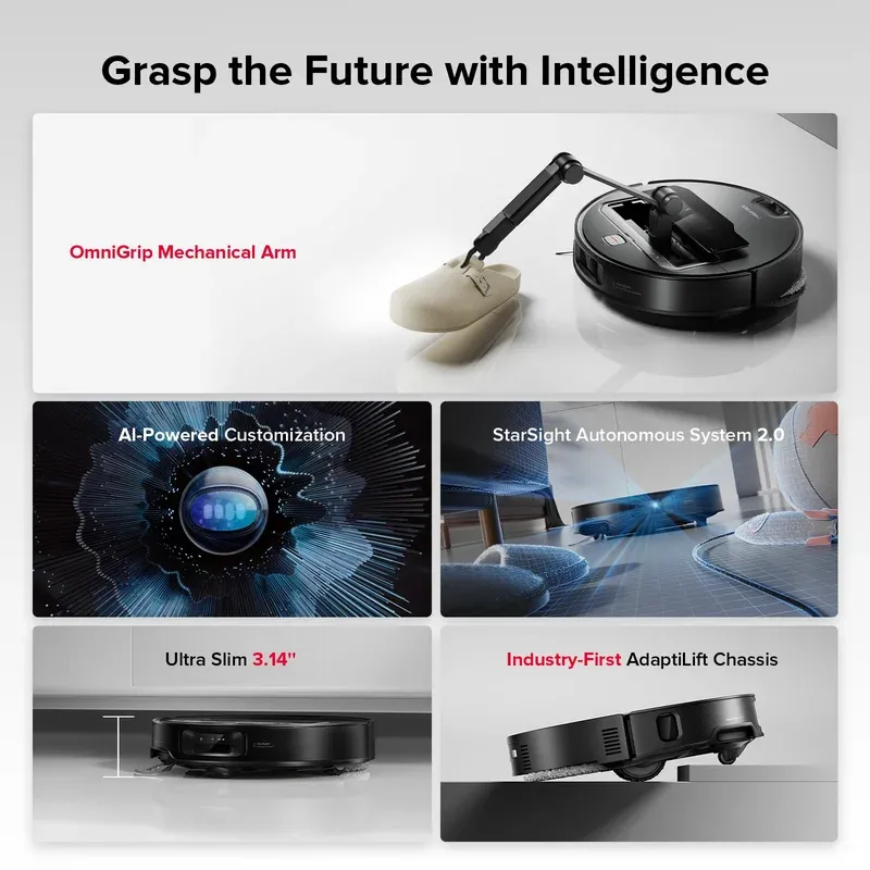 Roborock Saros Z70 StarSight 3D ToF LiDAR navigation