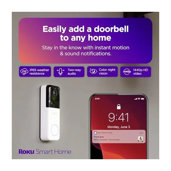 Roku Doorbell Installation Components