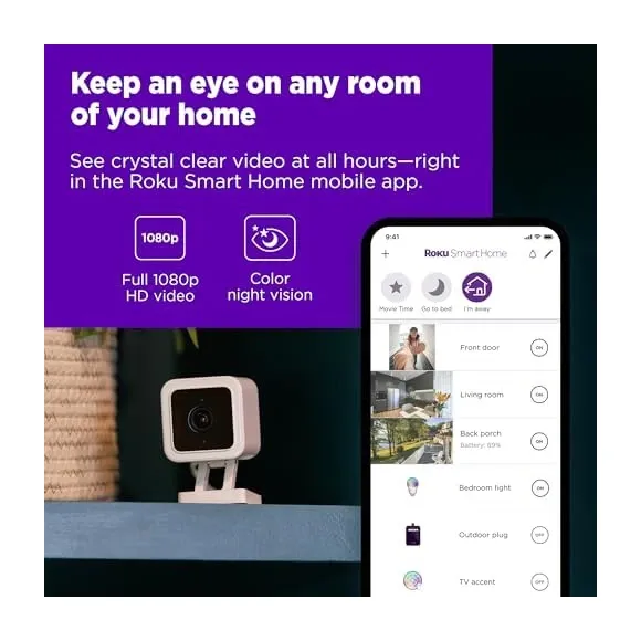 Roku Indoor Camera features
