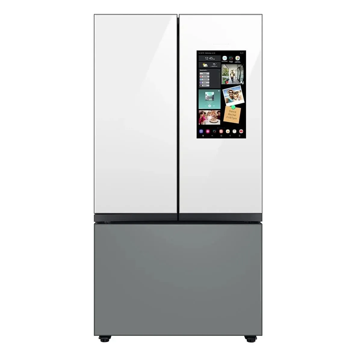 Samsung Bespoke Family Hub food organization and smart inventory display