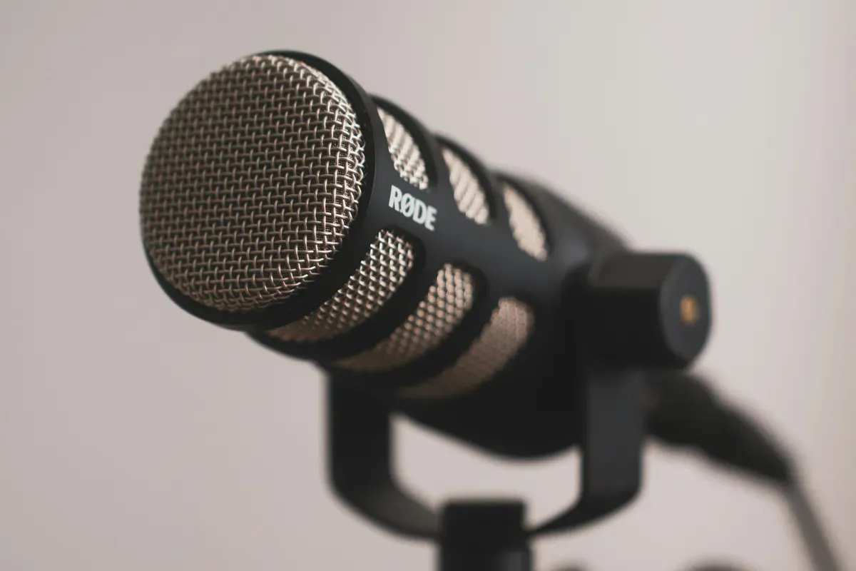 A pair of black headphones with nothing else in frame