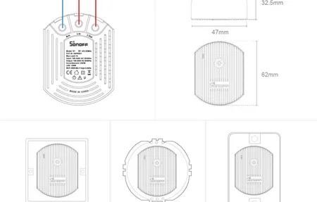 Sonoff D1 Smart Dimmer Switch: Wi-Fi RF Light Control