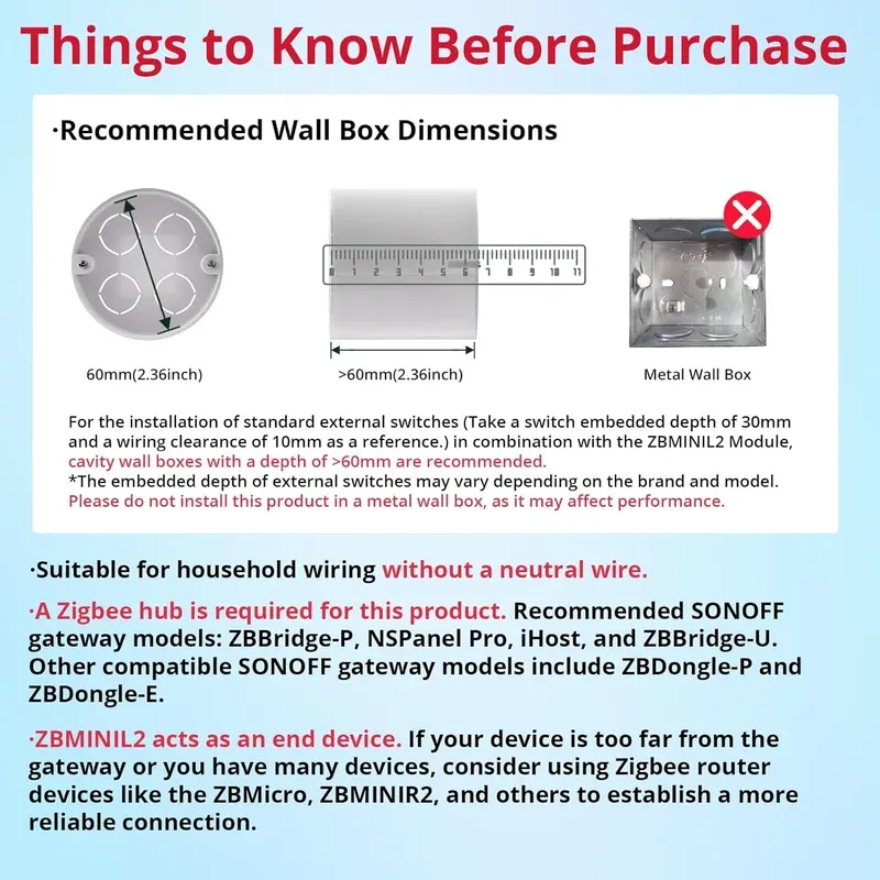 Sonoff ZBMINIL2 Review - Zigbee Mini Switch No Battery