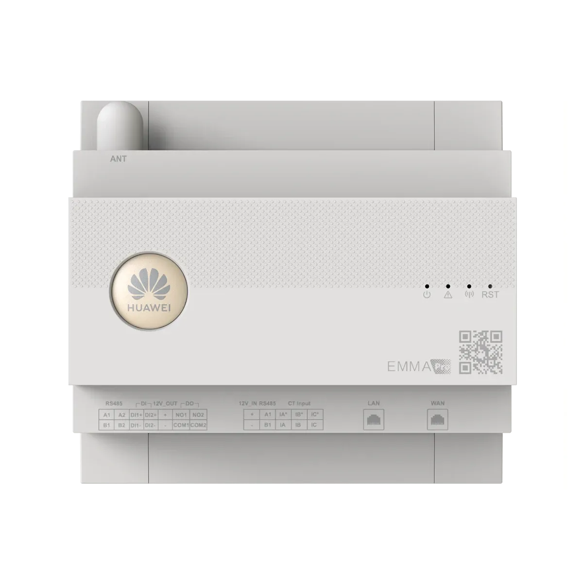 EMMA-A02 installation on DIN rail