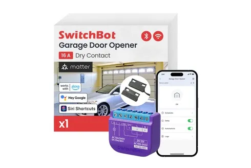 SwitchBot Garage Door Opener - Matter Smart Control