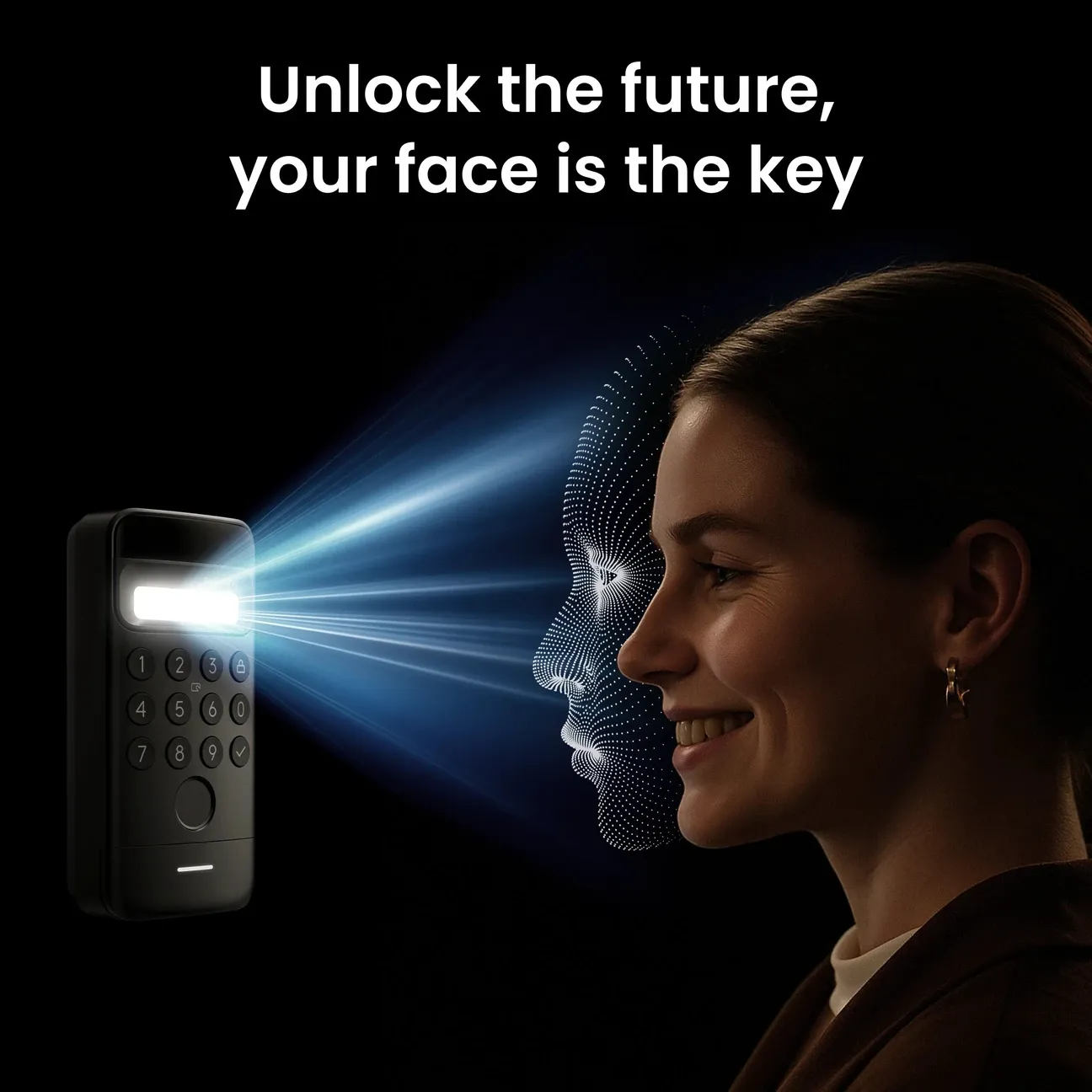 SwitchBot Lock Vision keypad and access options