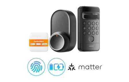 SwitchBot Keypad Vision Pro - 3D Face & Palm Recognition