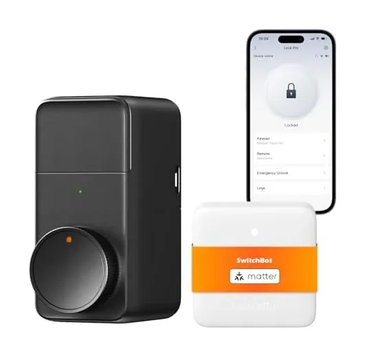 SwitchBot Lock Vision Pro accessories package contents