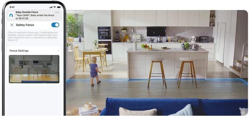 TP-Link Tapo C840 Dual-Lens Smart Baby Monitor Camera