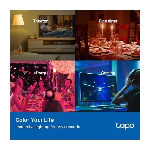 Tapo L535E color modes and lighting options