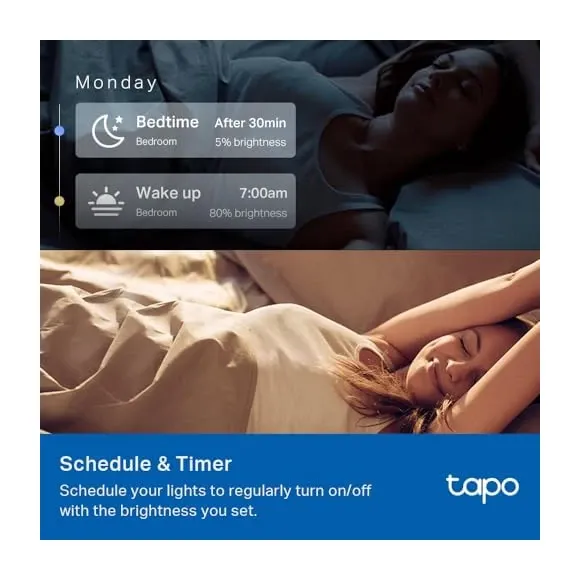 Tapo L535E scene modes and preset lighting effects