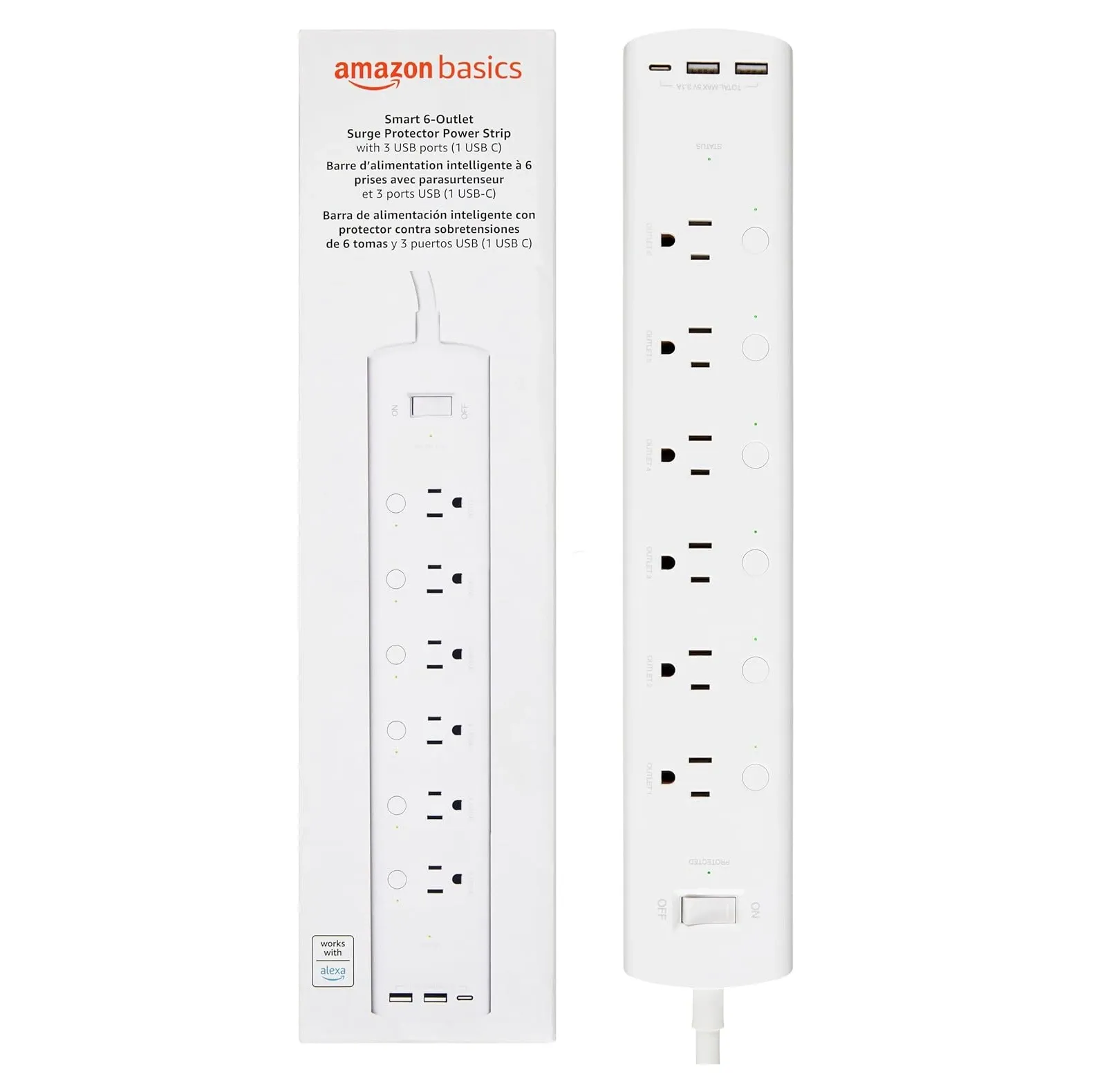 Tapo P300 outlets and USB ports showing individual socket control capability