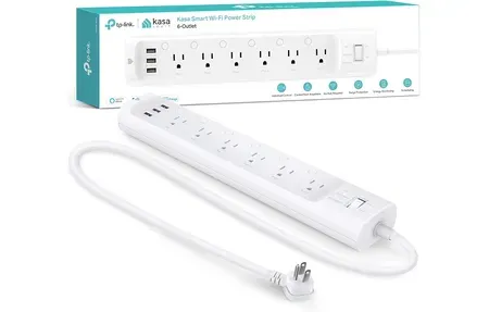 Tapo Smart Wi-Fi Power Strip - Energy Monitoring Plug