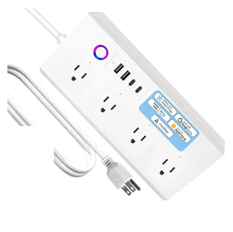 Tapo Smart Wi-Fi Power Strip - Energy Monitoring Plug