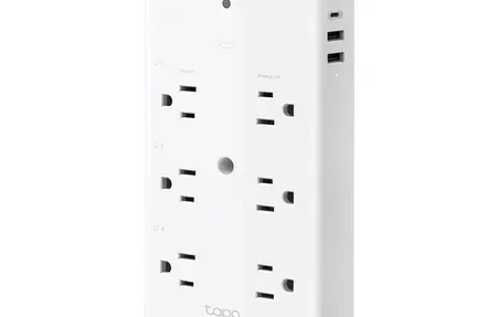 Tapo P306 Smart Outlet Extender: 9-in-1 USB Fast Charging
