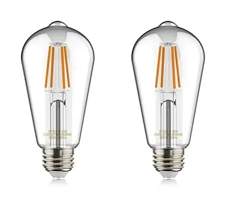 Tuya filament bulb with warm white light