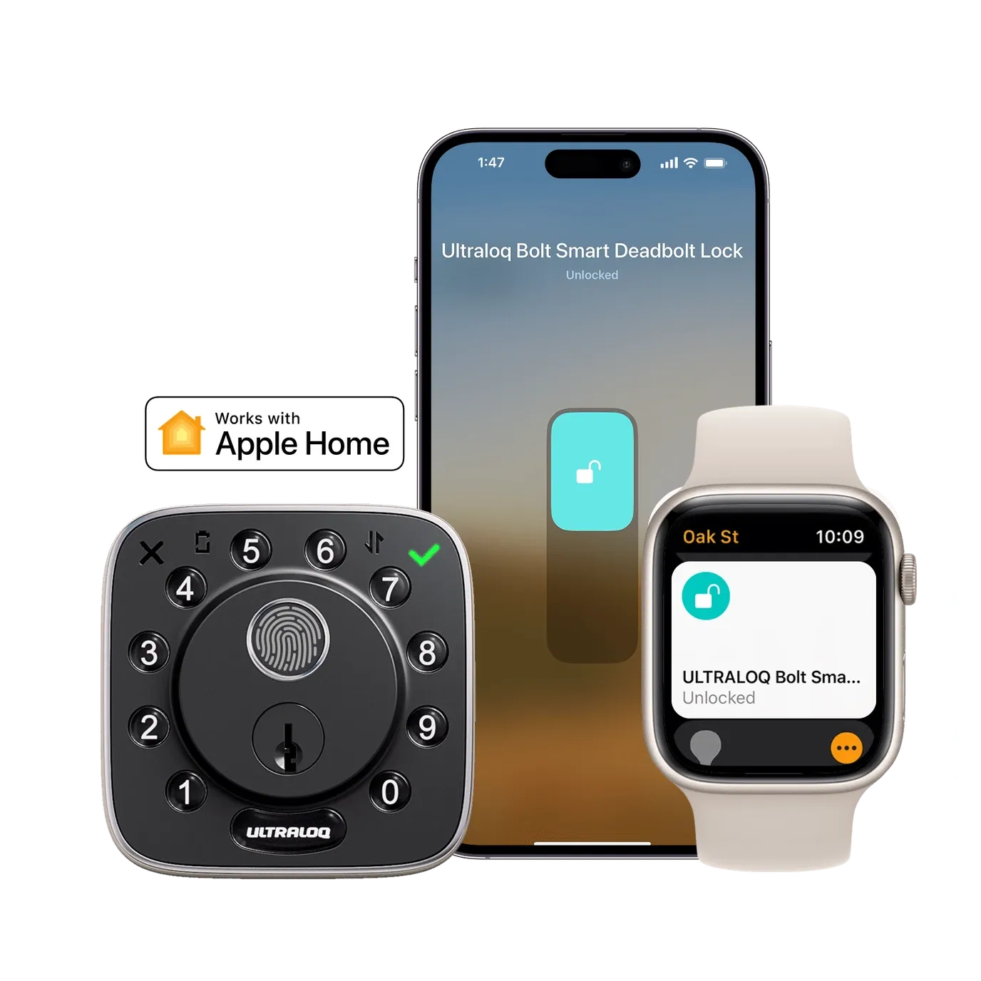 ULTRALOQ Bolt Smart Lock with Matter integration