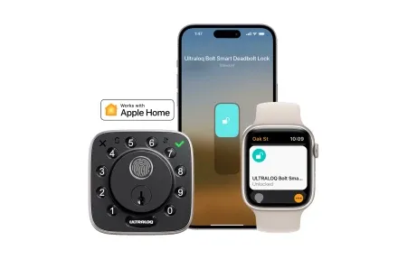 ULTRALOQ Bolt Smart Lock - Matter Fingerprint Deadbolt
