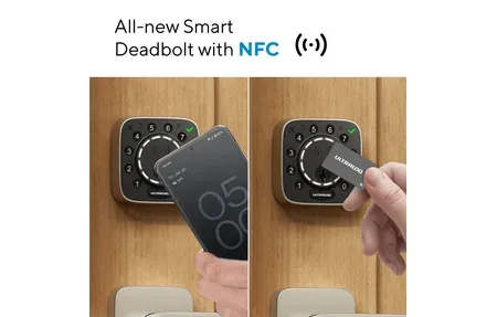 Ultraloq Bolt Mission UWB Smart Lock with Hands-Free Entry