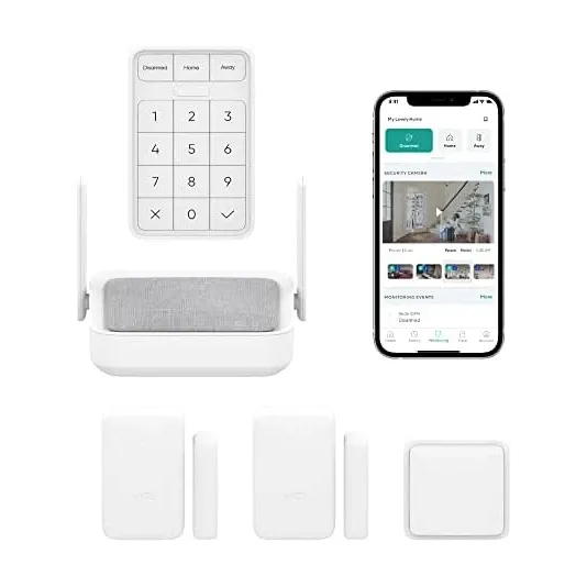 Wyze Lock app interface showing door access control and keypad setup