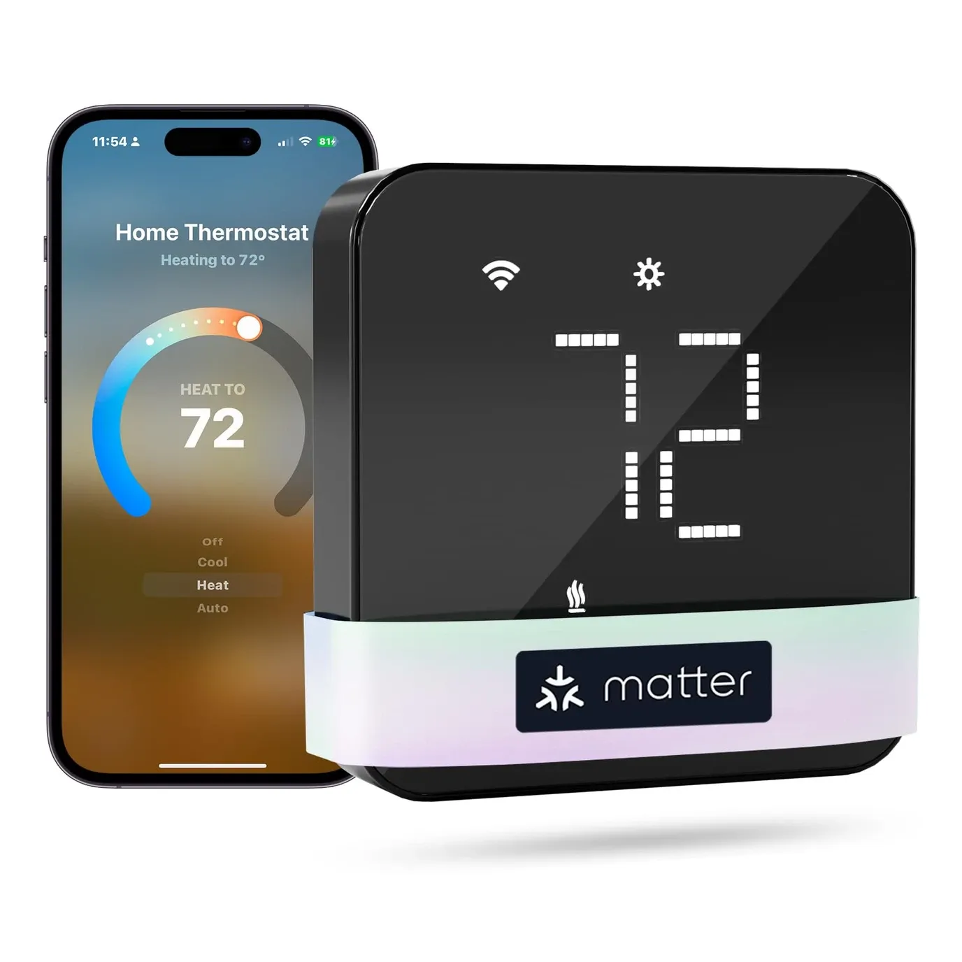 Wyze thermostat app control for remote temperature management