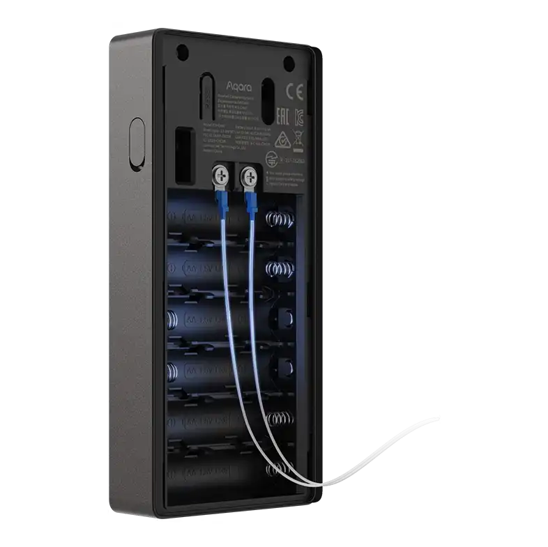 Installation steps showing mounting bracket and wiring