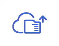 Storage options showing microSD card local storage and cloud backup