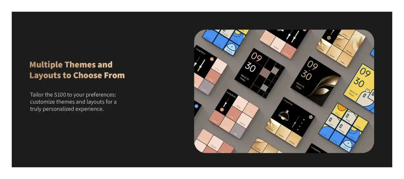 Aqara S100 multiple themes