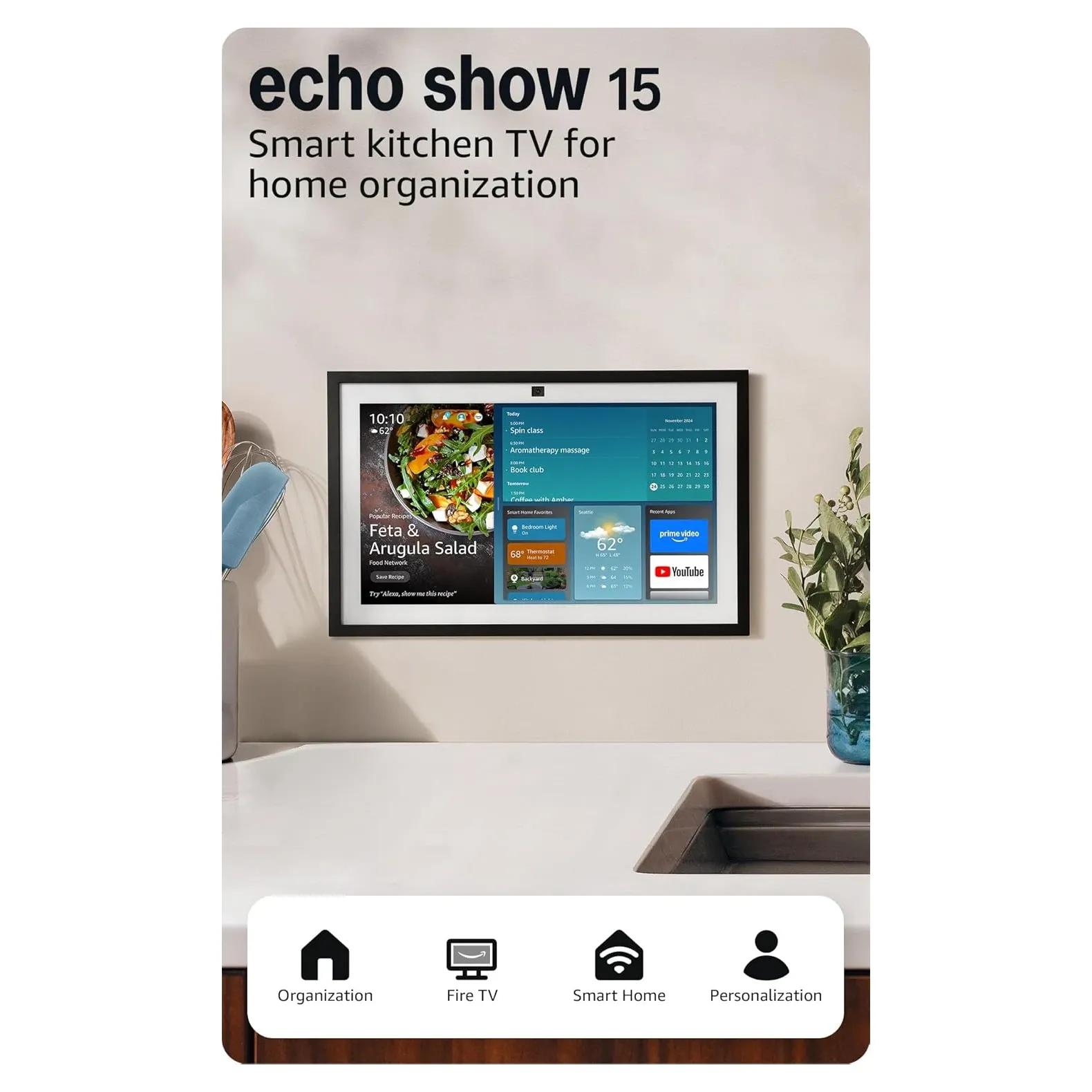 Amazon Echo Show 15 Smart Display