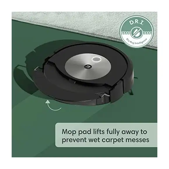 iRobot Roomba Combo j7+ Cleaning in Action