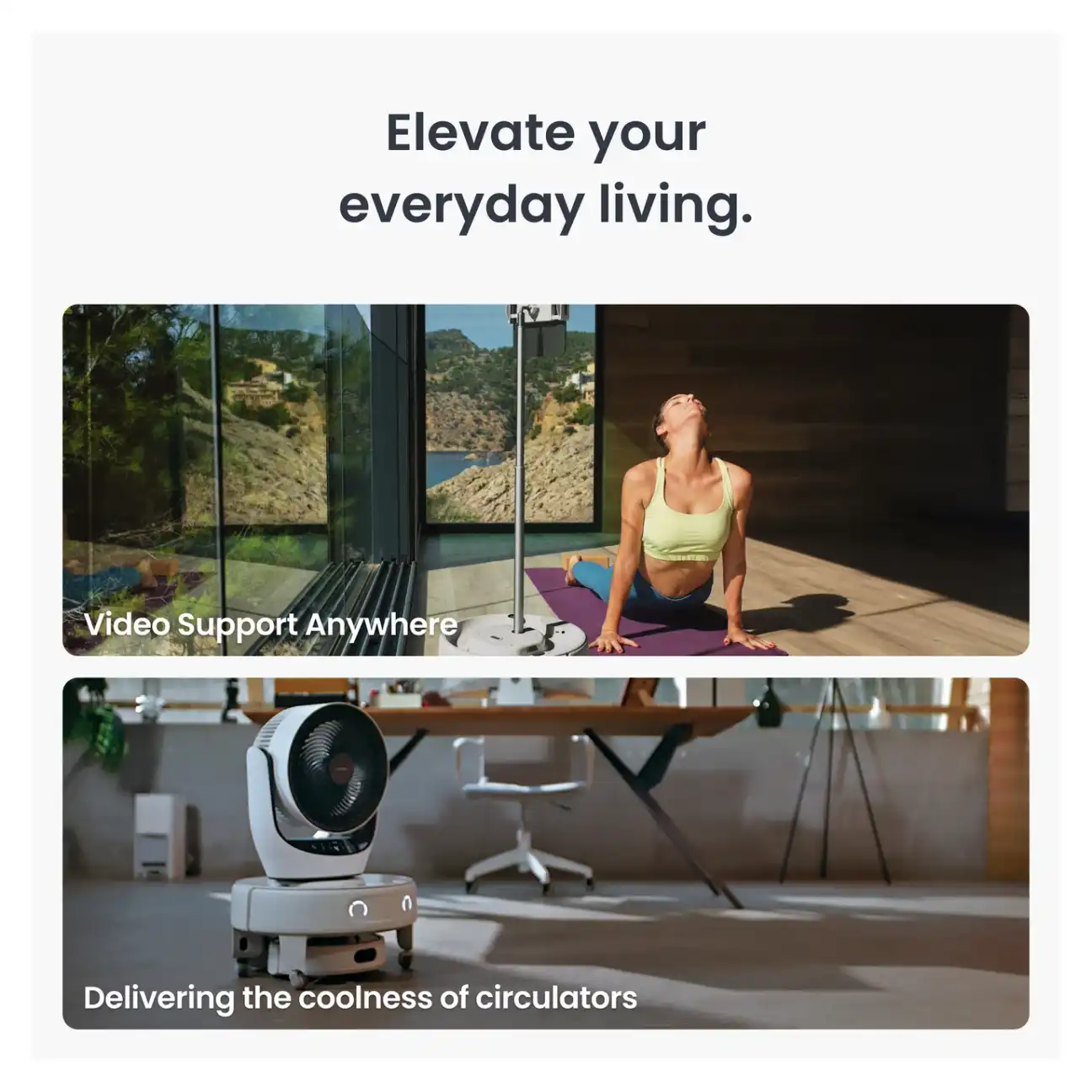 SwitchBot K20+ Pro top view architecture