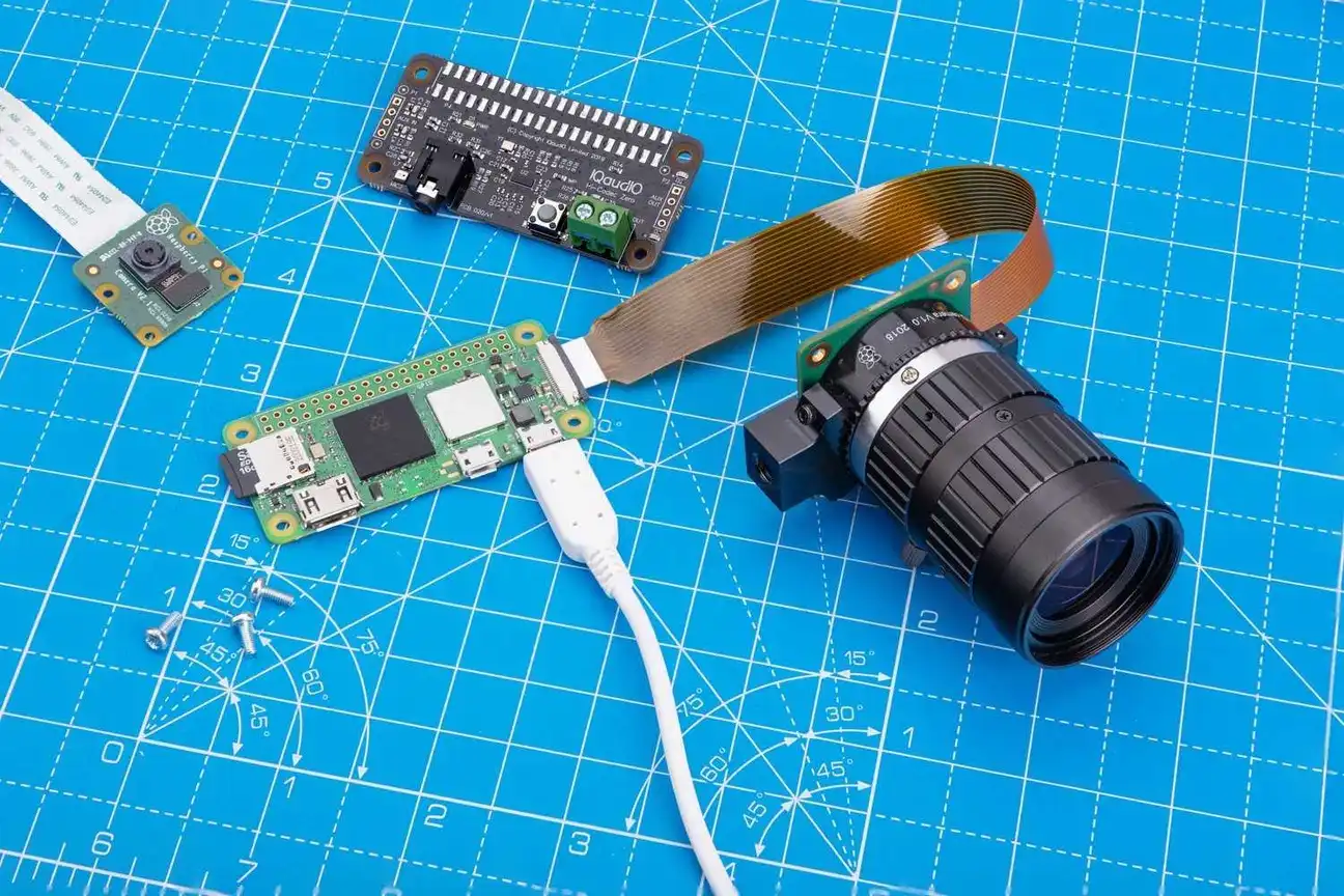 Young maker exploring Raspberry Pi Zero 2 W