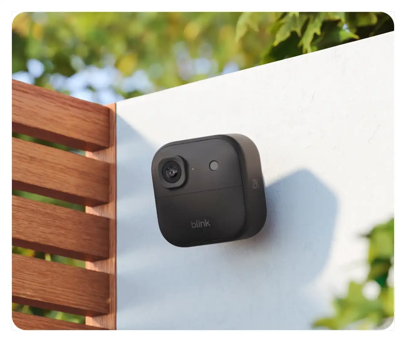 Blink Outdoor 4 mounted outdoors