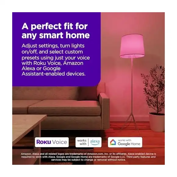 Roku Smart Light Bulb detail view