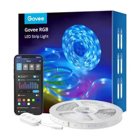 Tuya strip light packaging and contents