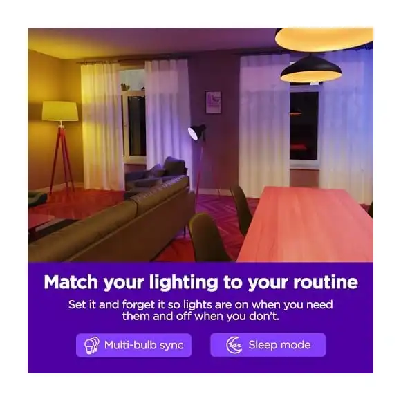 Roku Smart Light Bulb color options